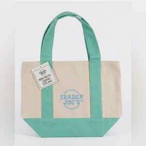 🌷Trader Joe’s Mini Canvas Tote